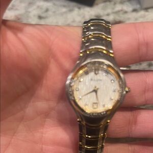 Bulova Women's Two-Tone Silver and Gold Watch